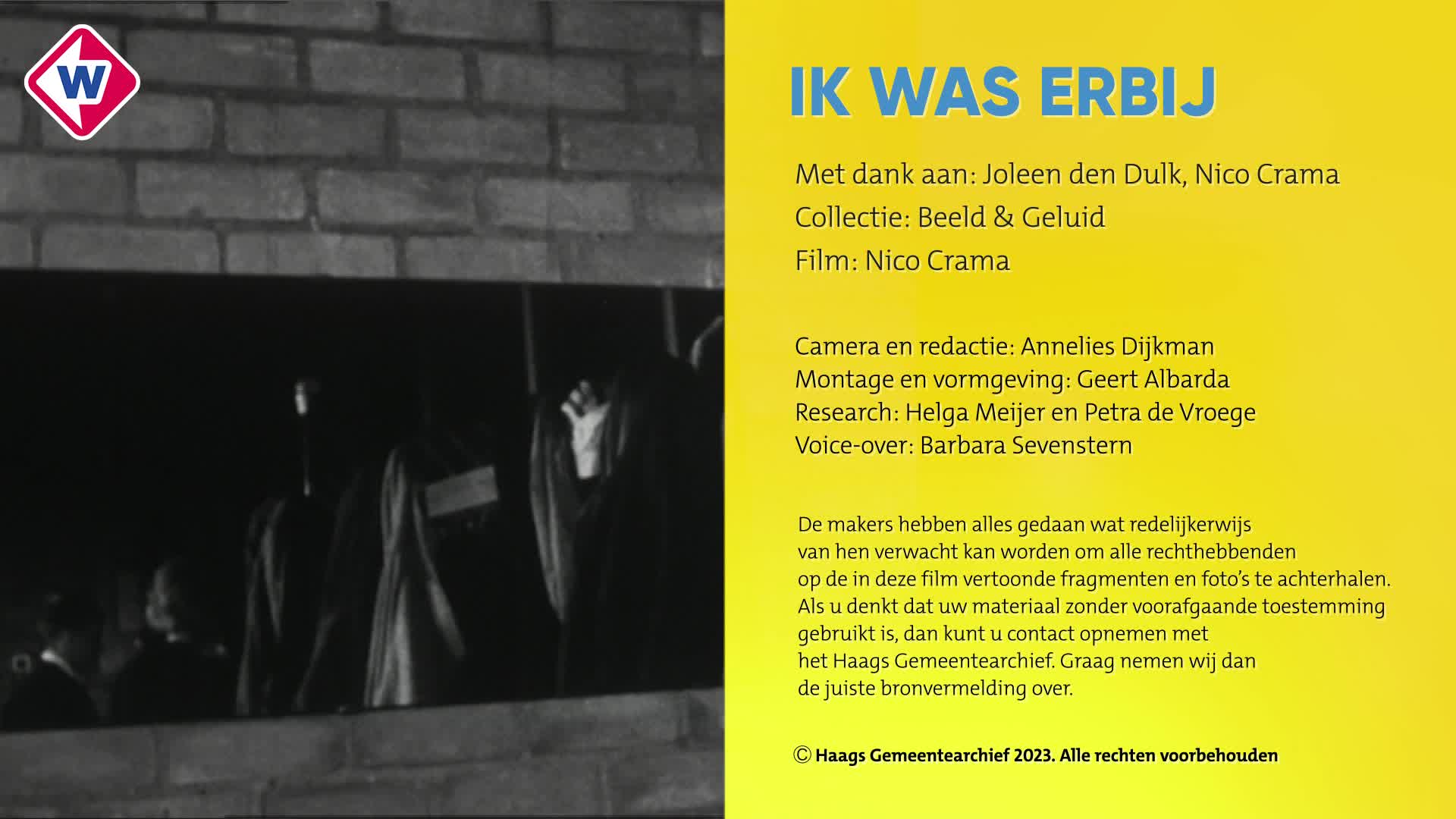 Ik was erbij: Verhalen uit de Stad - Omroep West