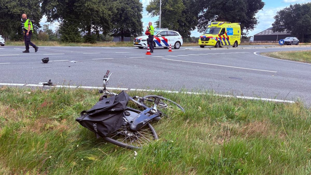 Fietser gewond bij aanrijding in Hardenberg