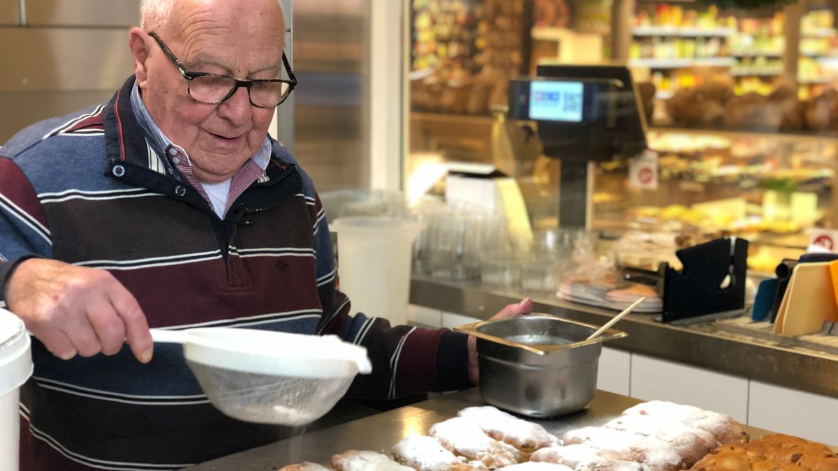 89-jarige bakker: 'Ik bijzonder? Nee, ik ben gewoon Piet en meer niet'