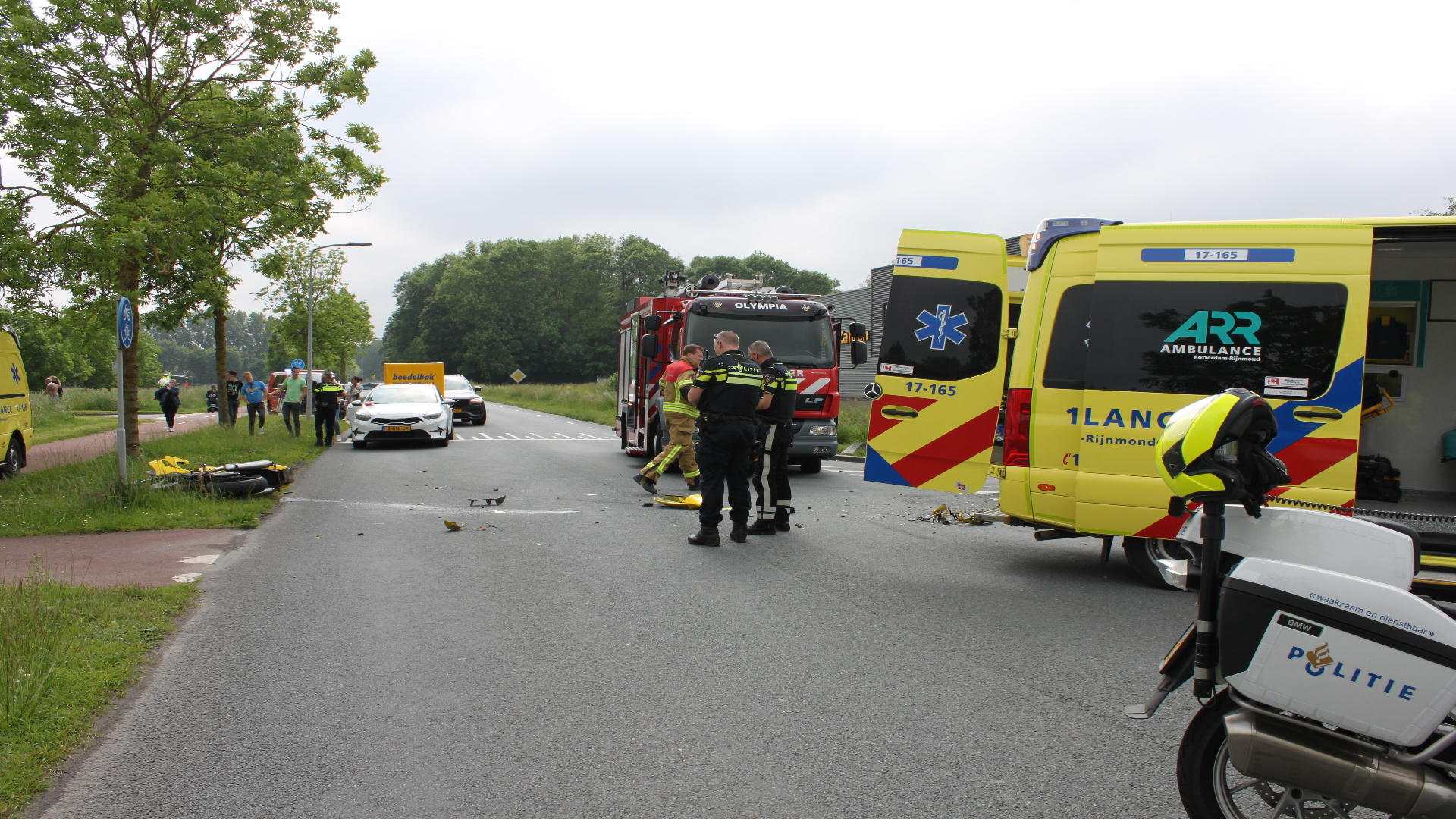 Dodelijk Ongeluk In Middelharnis: 36-jarige Motorrijder Uit Oude-Tonge ...