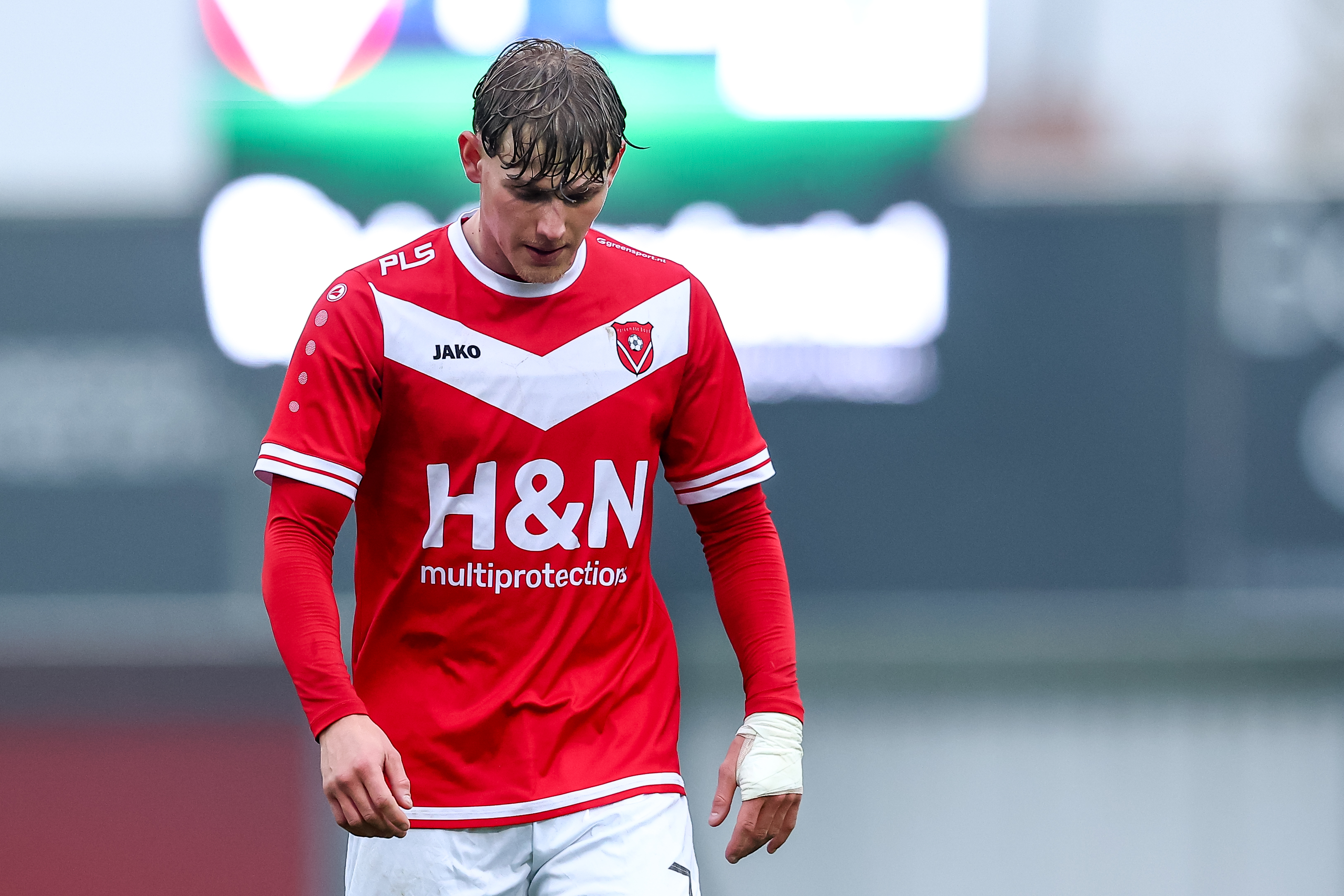 Teleurstelling bij Jesse Vermaning van Harkemase Boys