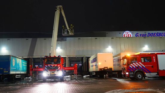 Dak ingezakt • code geel