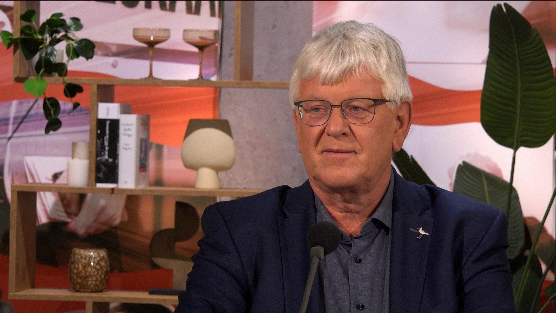 Heechlearaar en ekonoom Jouke van Dijk yn de Stand van Noord-Nederland