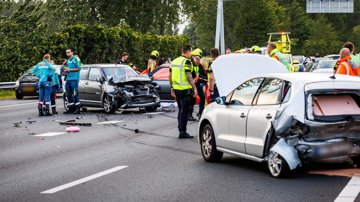Dode bij ongeluk op A13, snelweg afgesloten