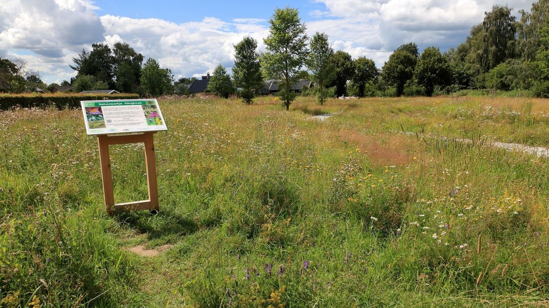 Dit paneel informeert bezoekers over de natuur (Rechten: Jos Vink)