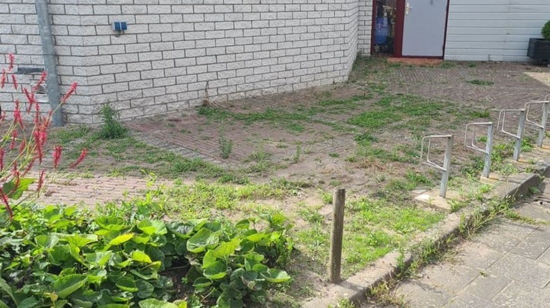 In Kedichem zijn inwoners zelf maar begonnen met onkruid wieden.