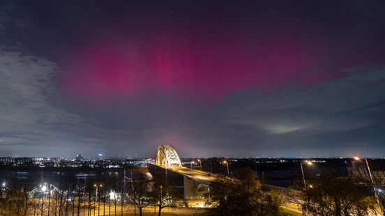Noorderlicht te zien boven Gelderland: 'Je moet geluk hebben'