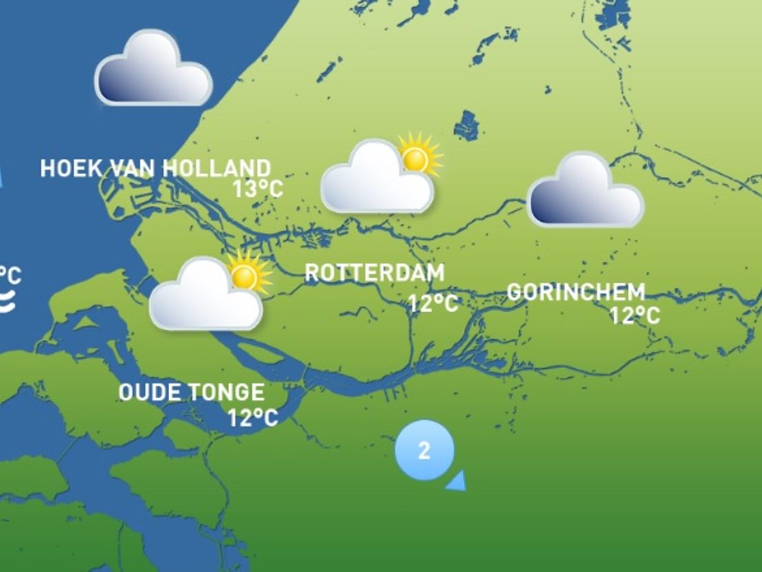 Het weer van zondag 18 oktober