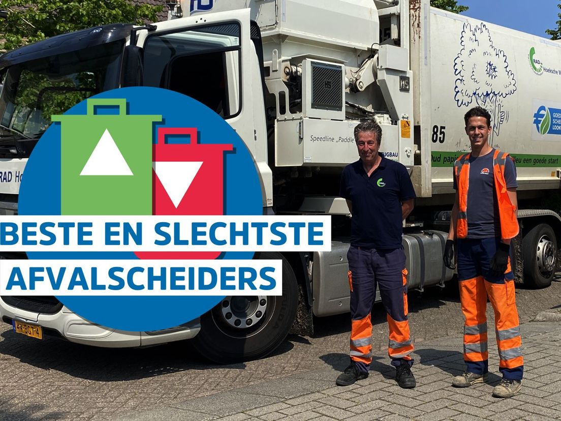 De beste en slechtste afvalscheiders in regio Rijnmond