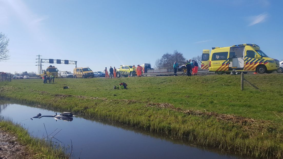 Motorrijder gewond in Staphorst