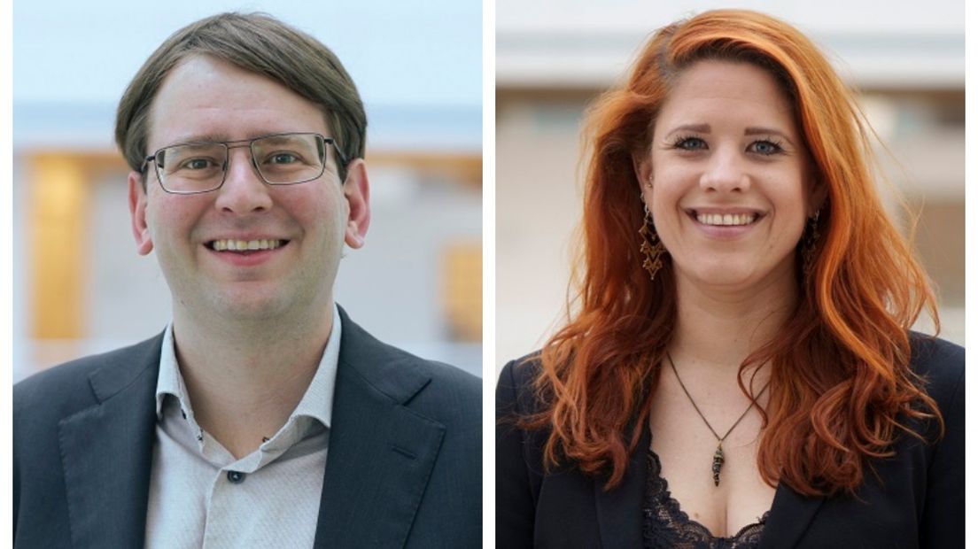 Robert Barker en Leonie Gerritsen | Foto's: gemeente Den Haag