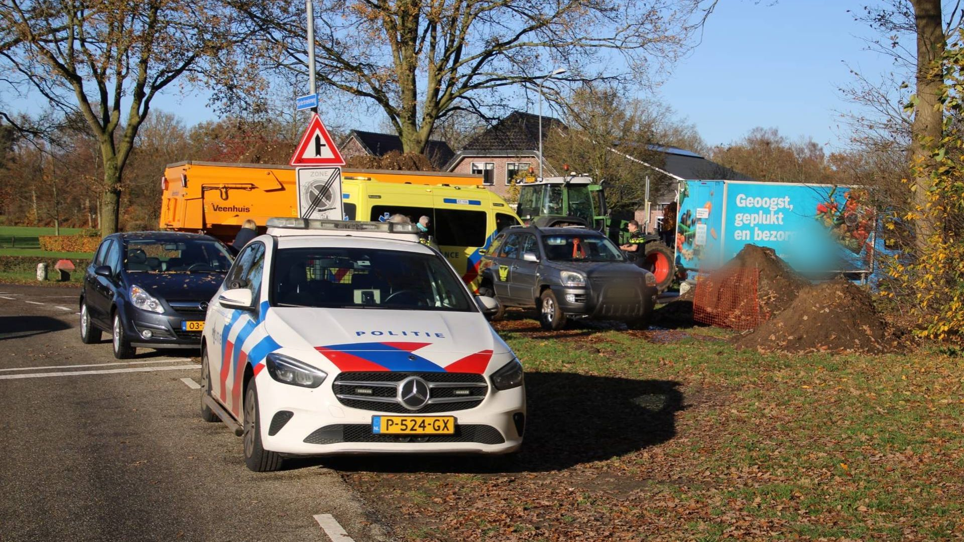 Fietser gewond bij aanrijding