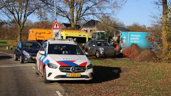 Fietser gewond bij aanrijding