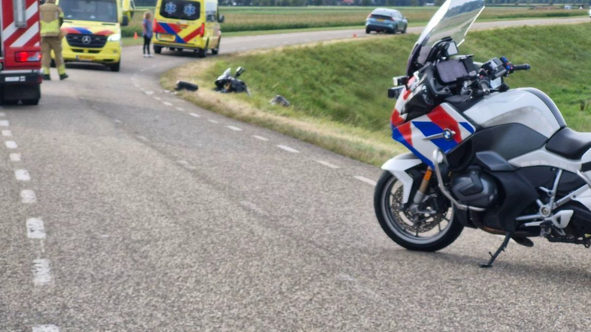 Motorrijder gewond in Baarlo, op zelfde plek waar het in juni ook al eens misging