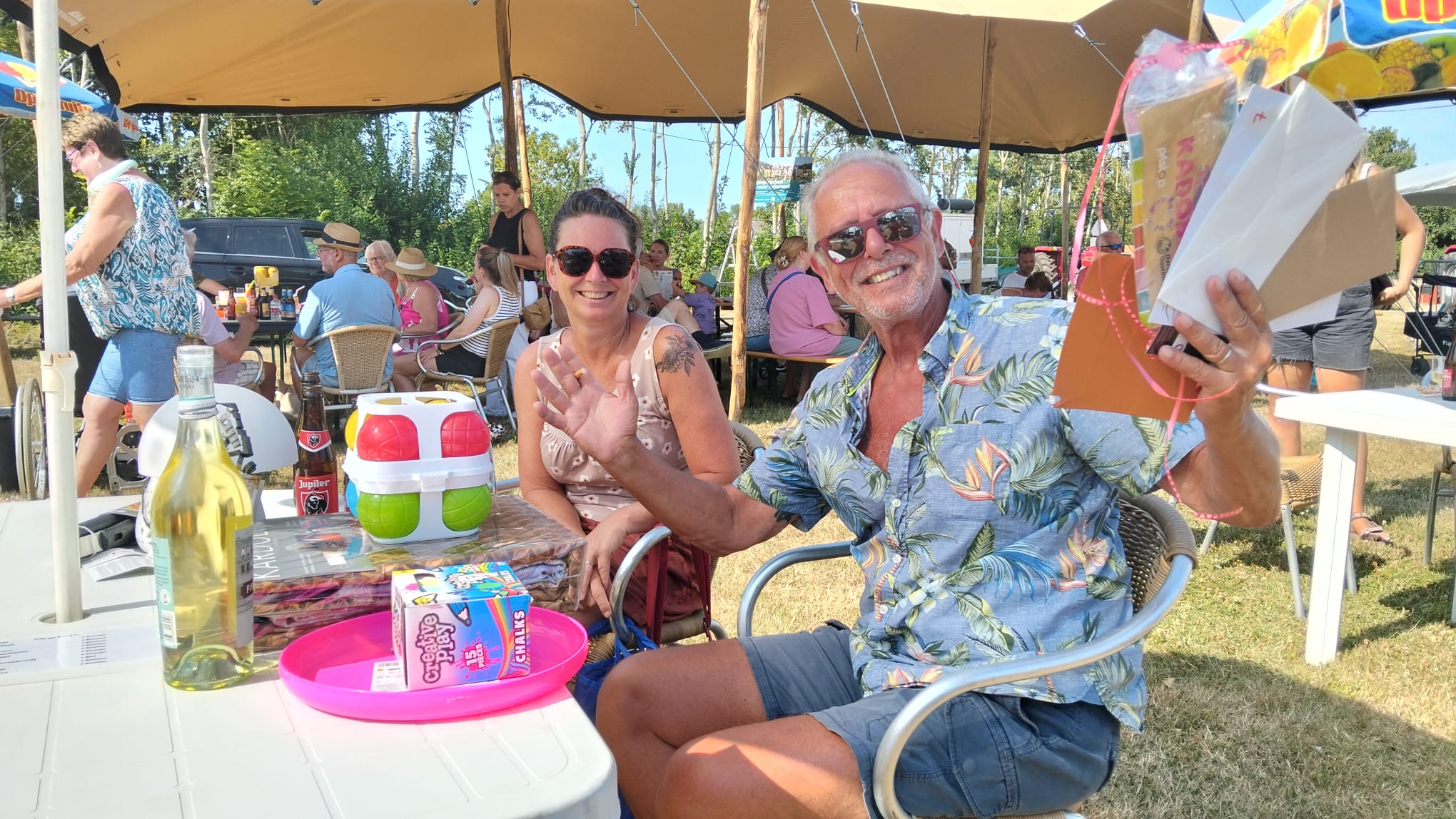 Kraampjes, springkussens en een volle shopper: dit waren de Sint Pierse Feesten