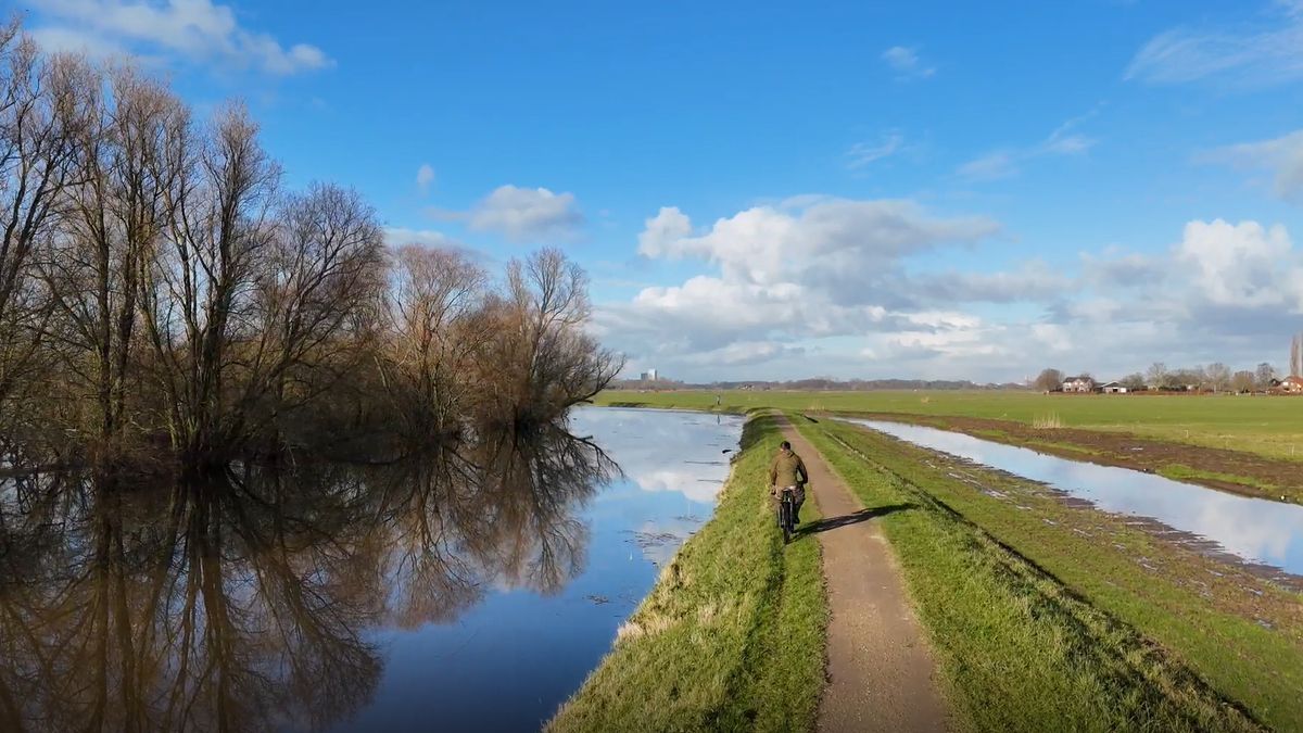 Extra inspectie van dijken met oog op hoogwater in de IJssel