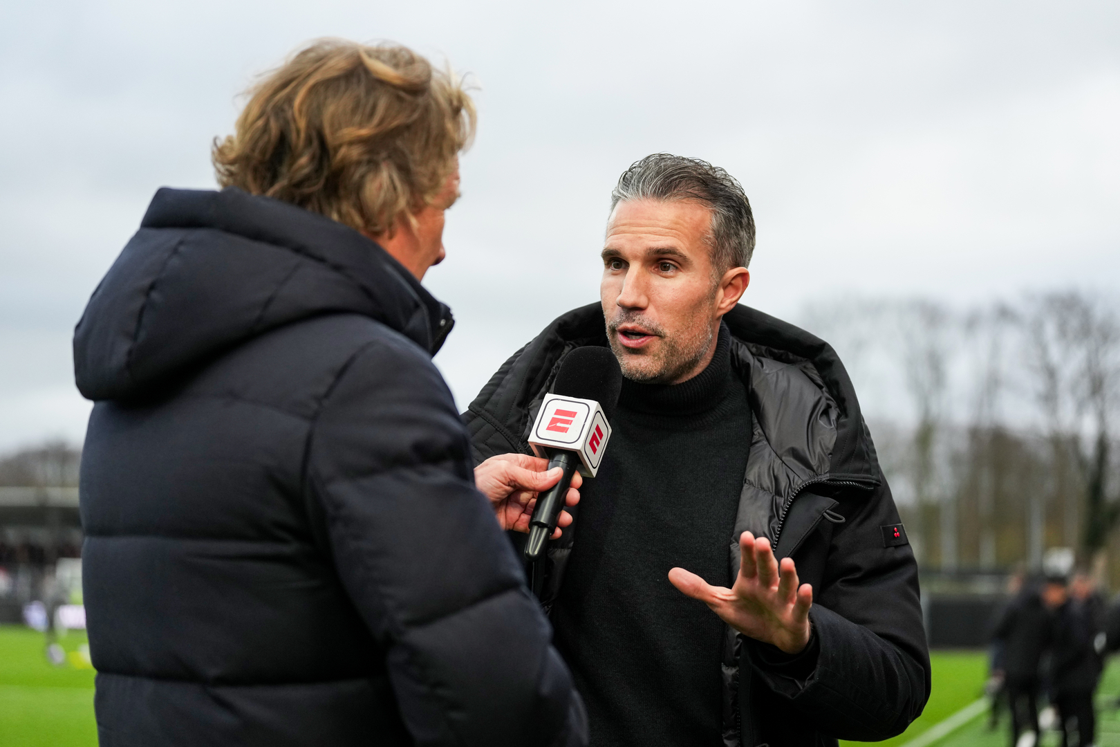 Van Persie in aanloop naar Telstar-Feyenoord