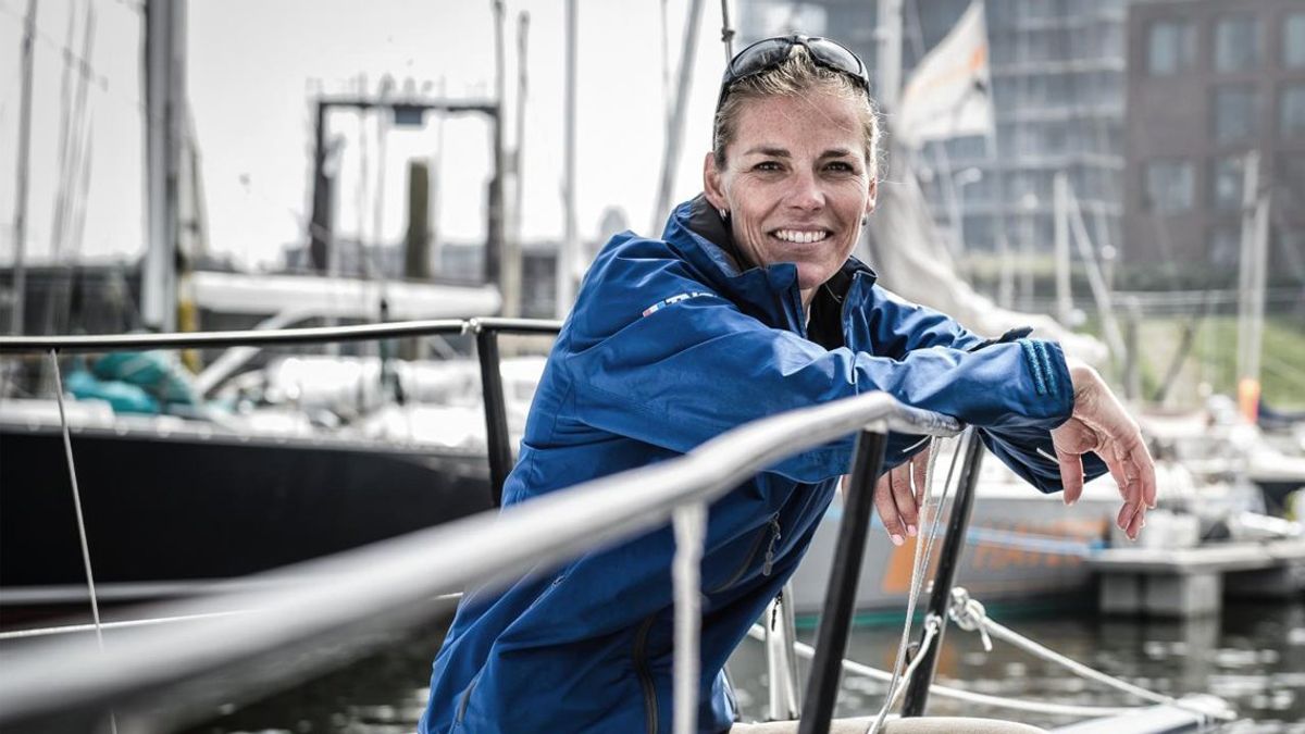 Bemoedigende rentree zeilster Lobke Berkhout met Afrodite Zegers