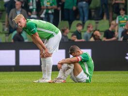 FC Dordrecht is uitgeschakeld in de play-offs om promotie na late nederlaag