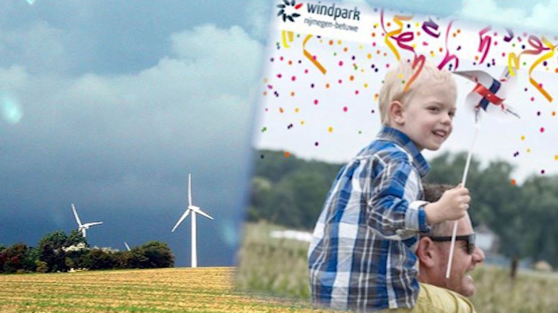 Samen windmolens uit de grond stampen moet je flink vieren, vinden de mensen van Windpark Nijmegen-Betuwe. Sinds een paar maanden staan er vier reuzen van windmolens langs de A15 bij Nijmegen. Voor wie wil, is er daarom nu een windmolenfeestje: Blowlands