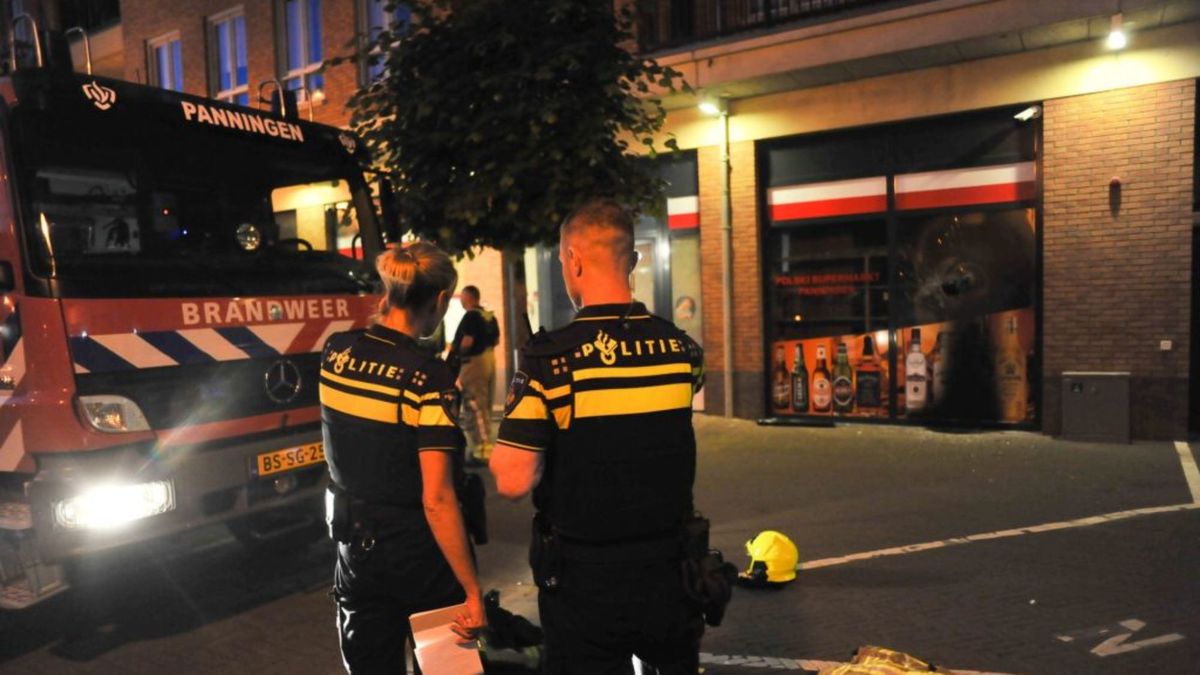 Man uit Grathem opgepakt voor brandstichting Poolse winkel