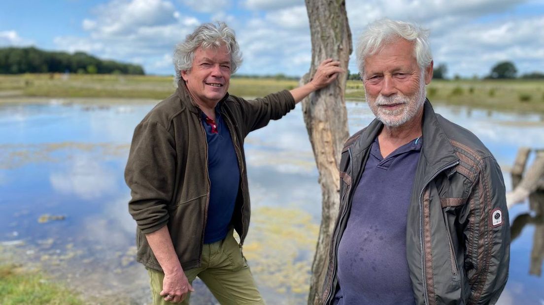 Wim Waanders en Dirk Branbergen, beheerder Ommermars