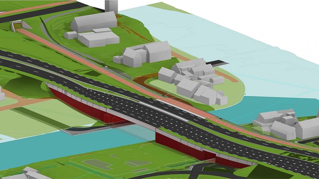 Zo moet de nieuwe Steekterbrug eruit komen te zien