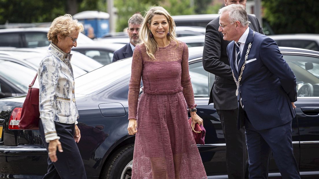 Koningin Maxima werkbezoek Almelo