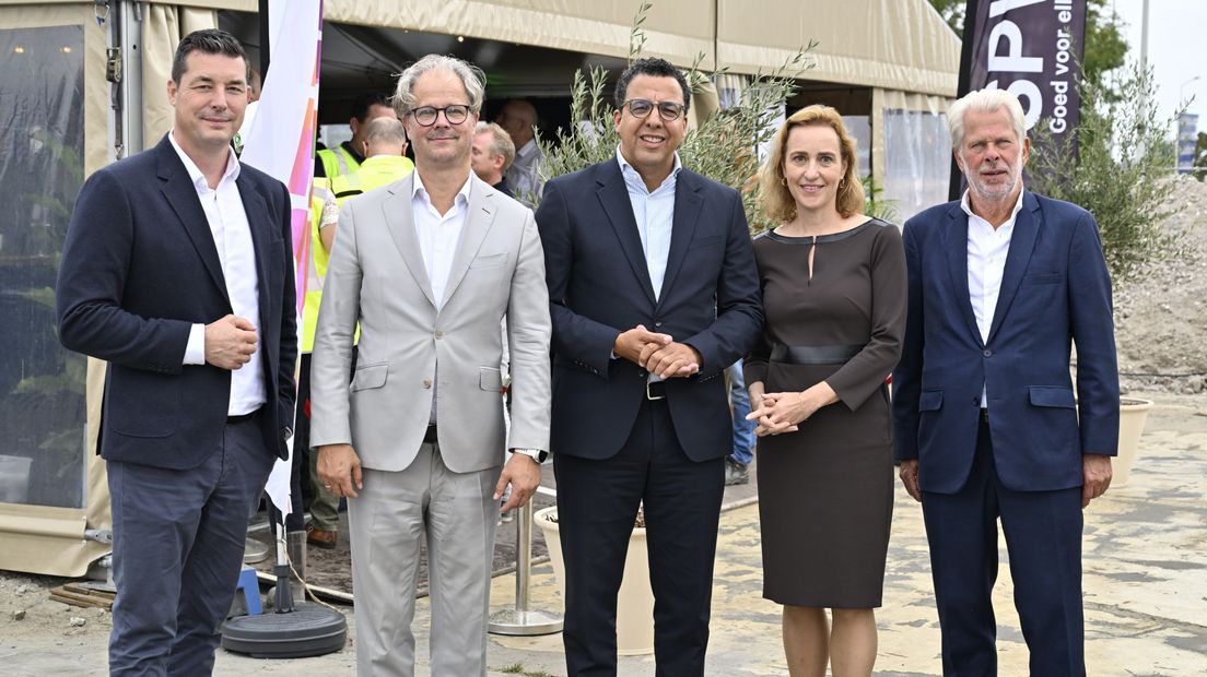 De verschillende partijen die bij de bouw betrokken zijn