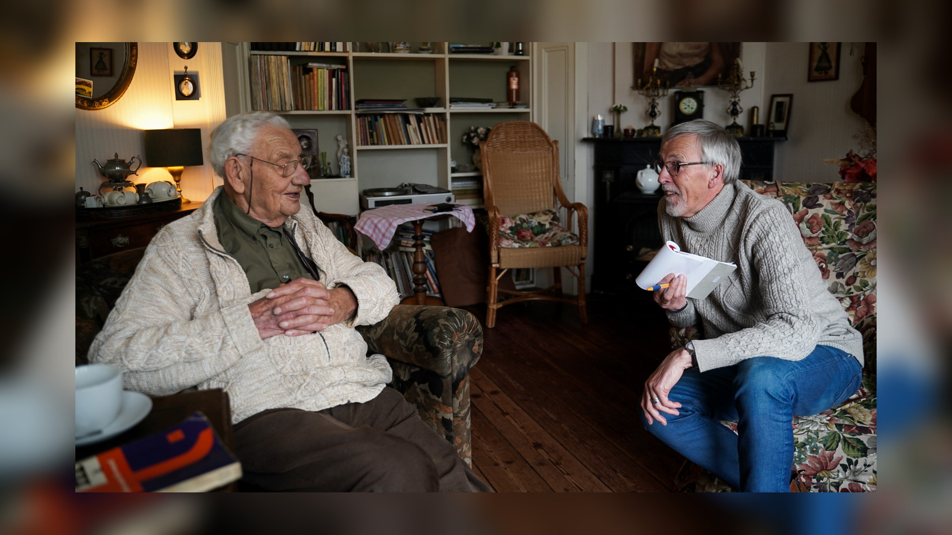 Jentsje Popma en Jan Henk Hamoen