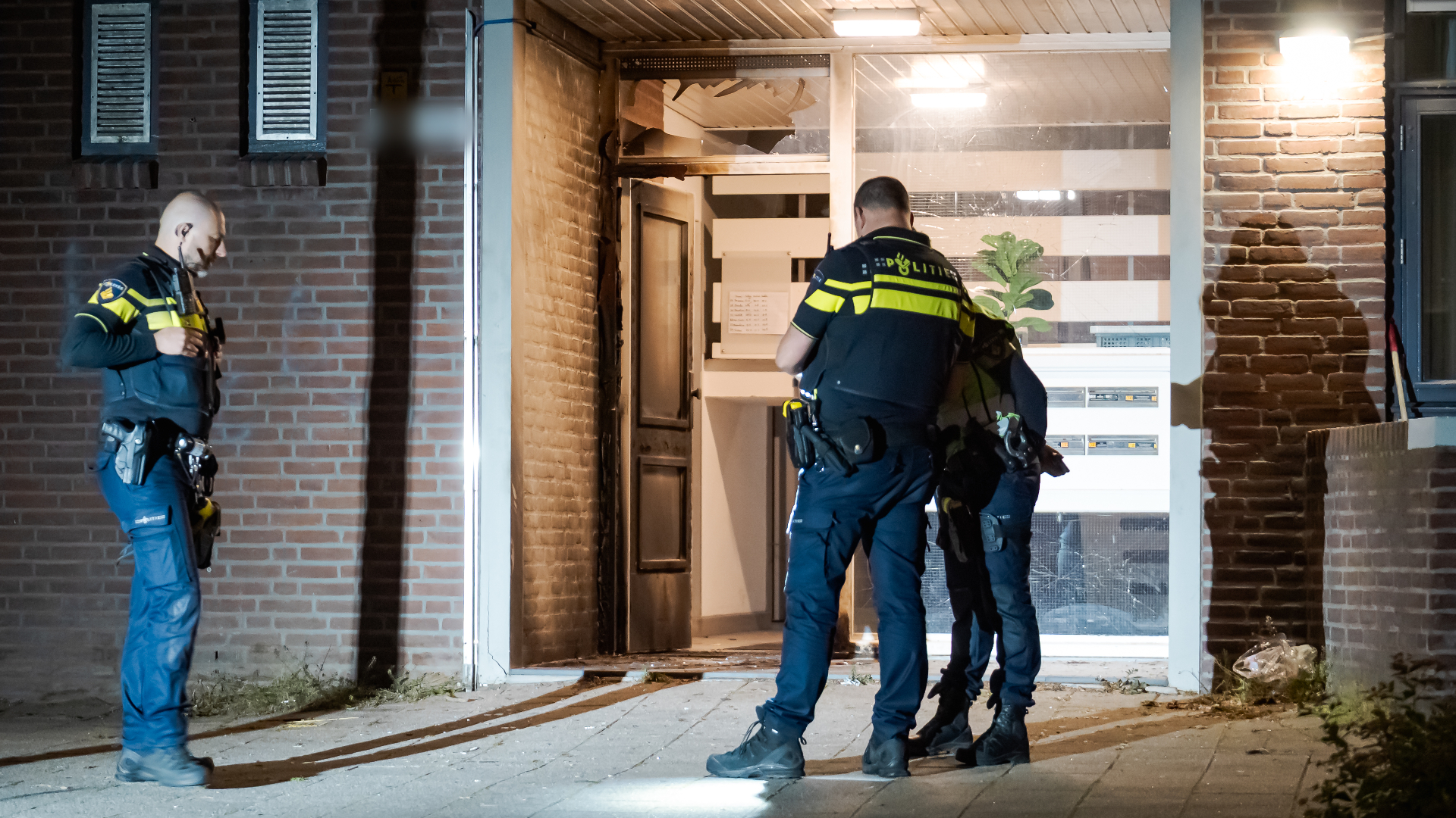 De explosie was in de nacht van woensdag op donderdag in Rotterdam-Feijenoord.