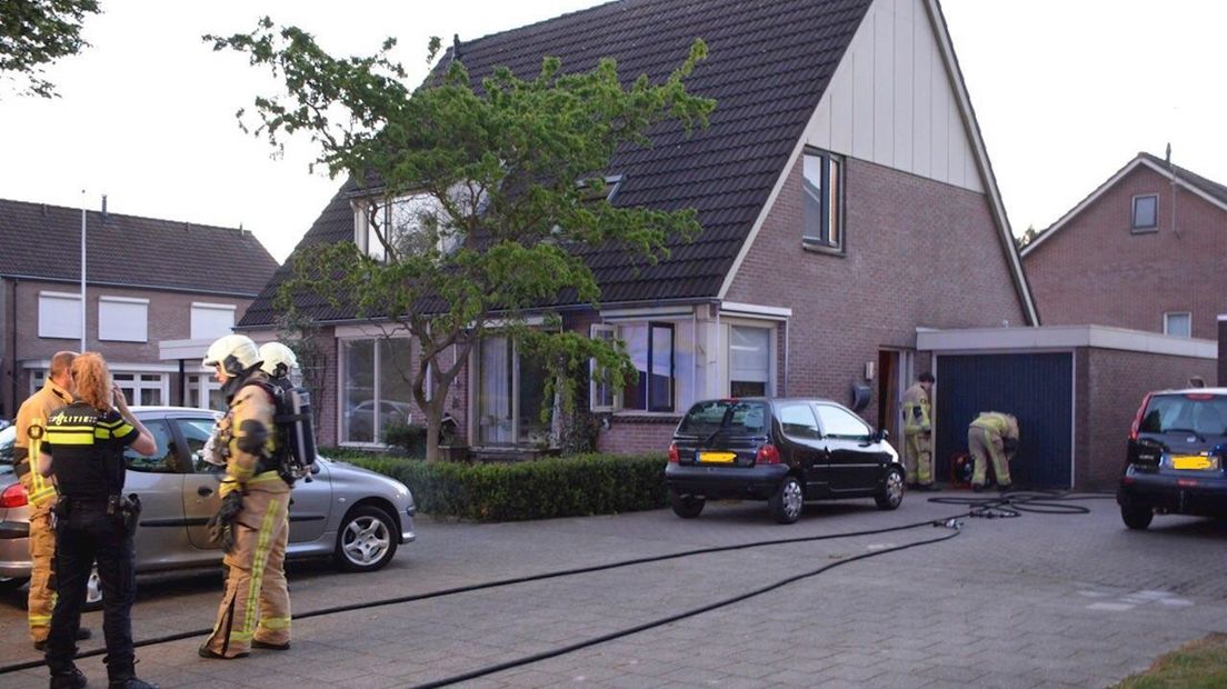 Keukenbrand in Vriezenveen