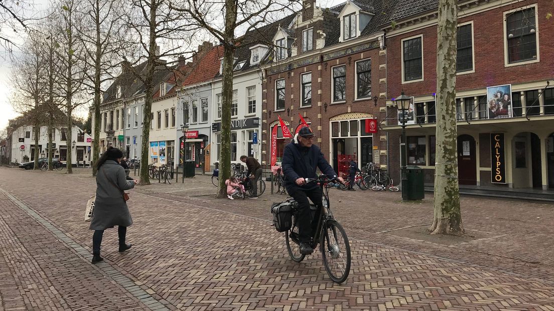 In Wijk bij Duurstede is slechts een enkeling op de been.