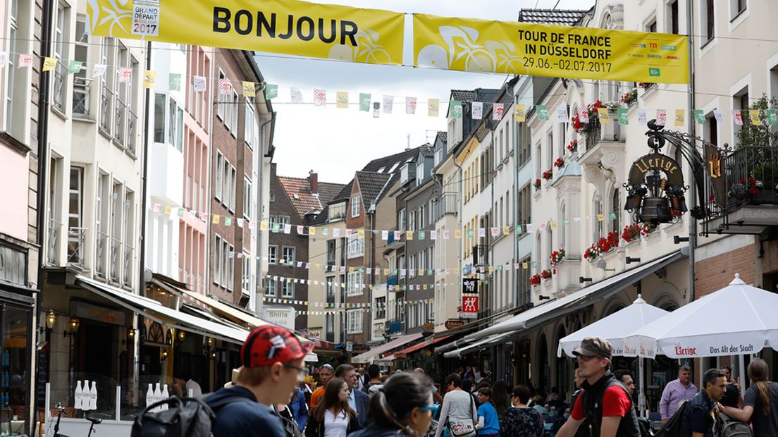 Düsseldorf verwelkomt de Tour de France.