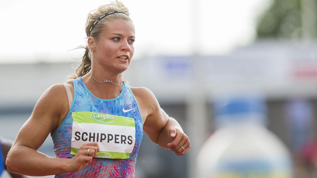 Dafne Schippers wint 100 meter bij FBK Games RTV Oost