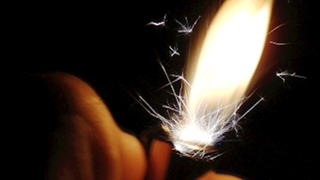 Aanhouding na brandstichting