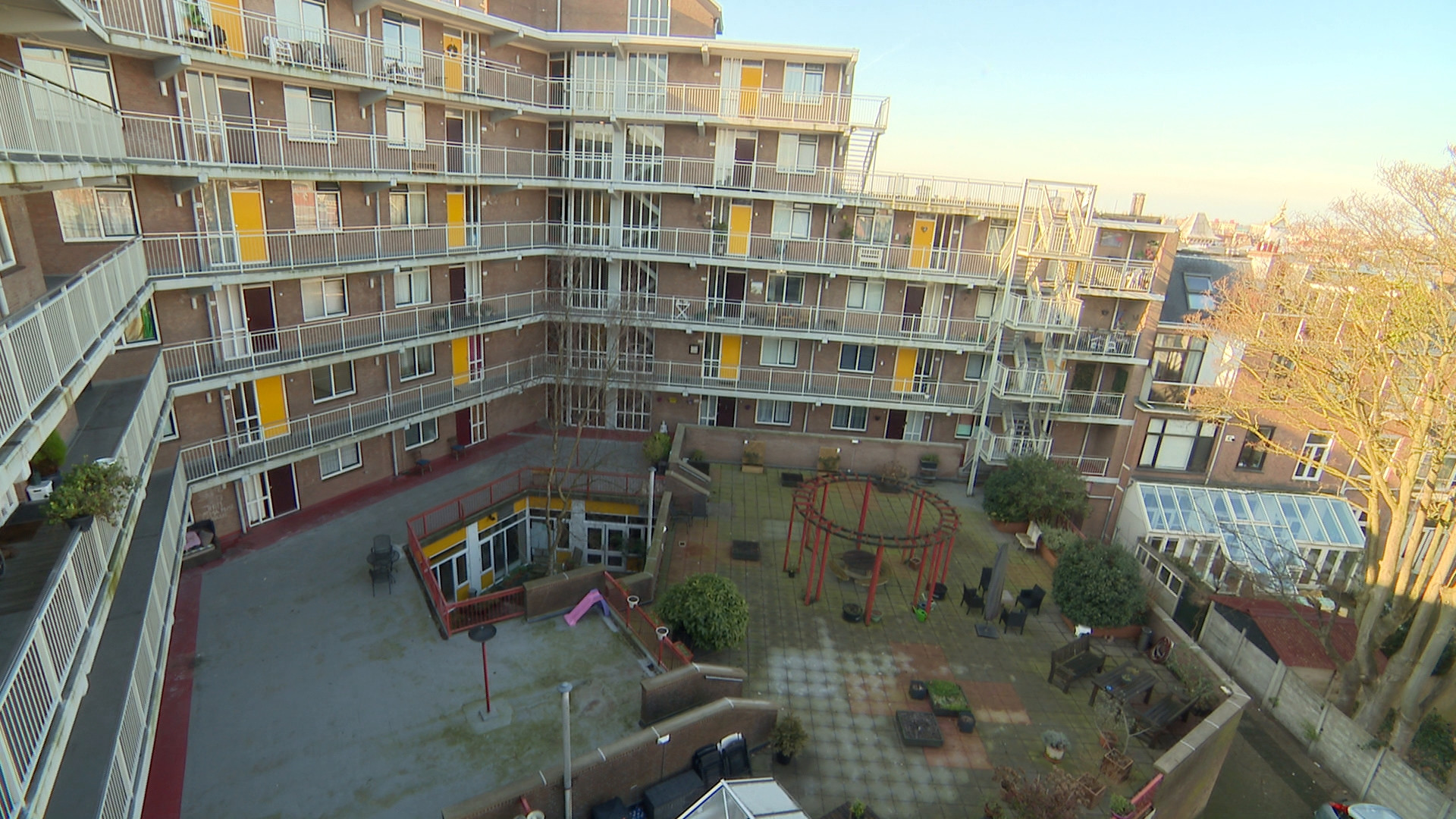 De woonflat kampt met achterstallig onderhoud