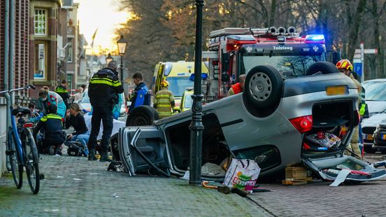 Ongeluk op Maliebaan kwam door fout bij inparkeren.