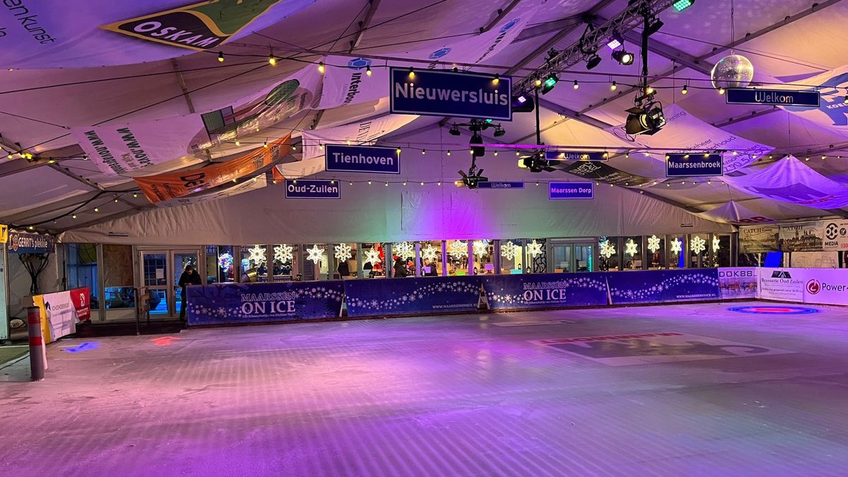 IJsbaantje in Maarssen bijna open, laagje voor laagje ijs gemaakt