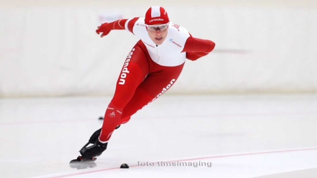 Marije Joling wordt vijfde tijdens WK afstanden op 3.000 meter (Rechten: Glenn Wassenbergh)