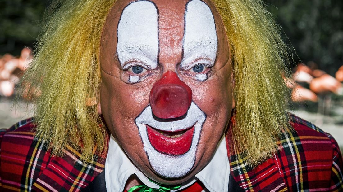 Bassie, een clown uit het boekje.