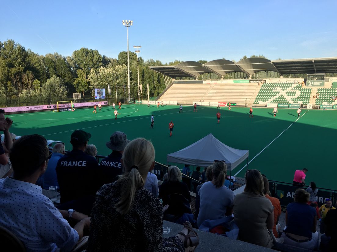 Nederland - Frankrijk (40+) bij HCR