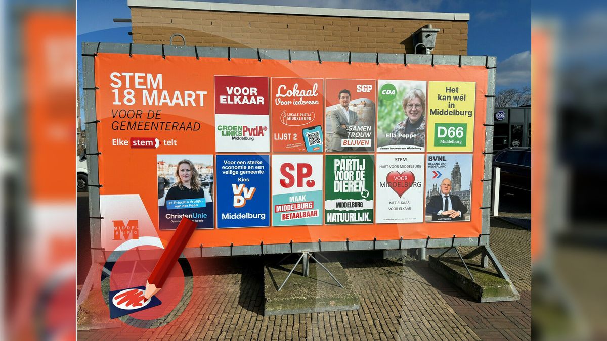 Herkenbaar en fris: dit vinden Zeeuwen belangrijk aan een verkiezingsposter