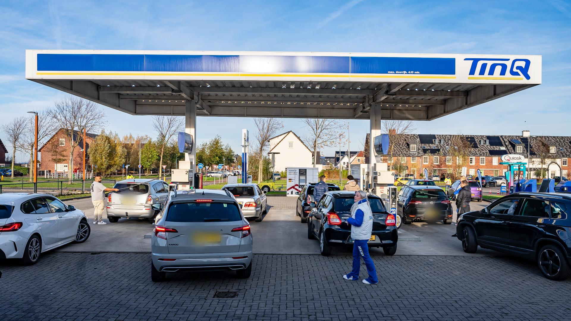Veel automobilisten wilden van de actie gebruikmaken