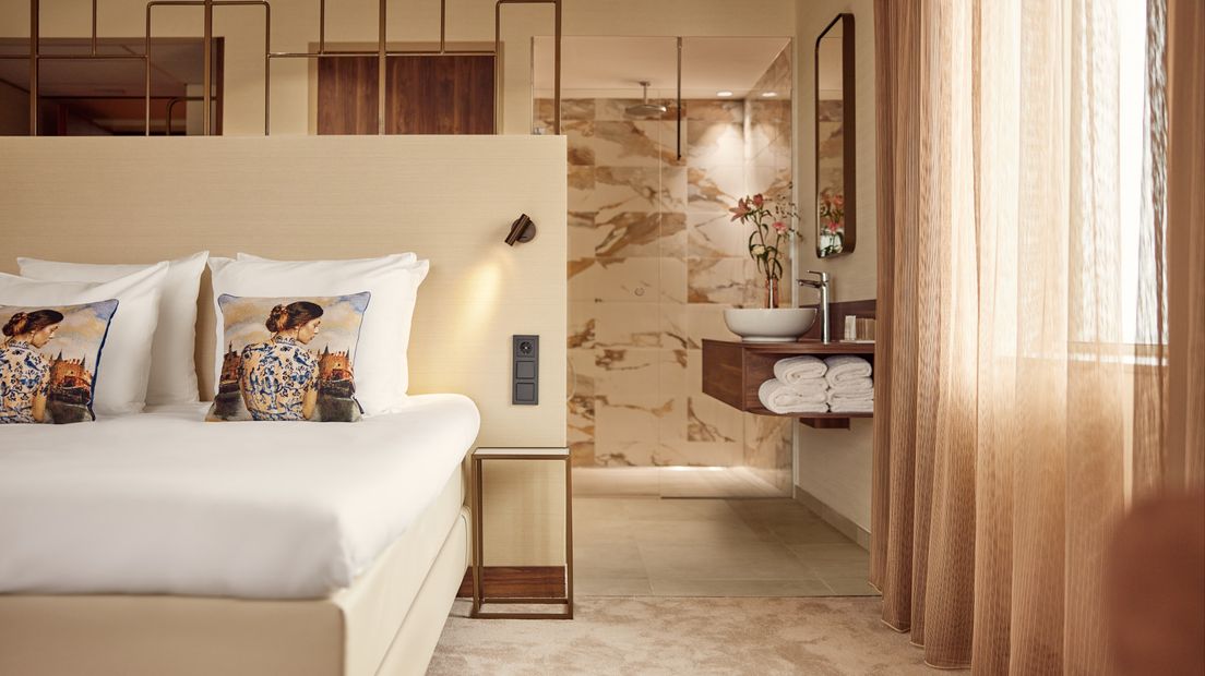 Een kamer in het hotel