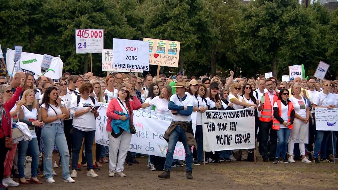 Protestactie huisartsen Malieveld