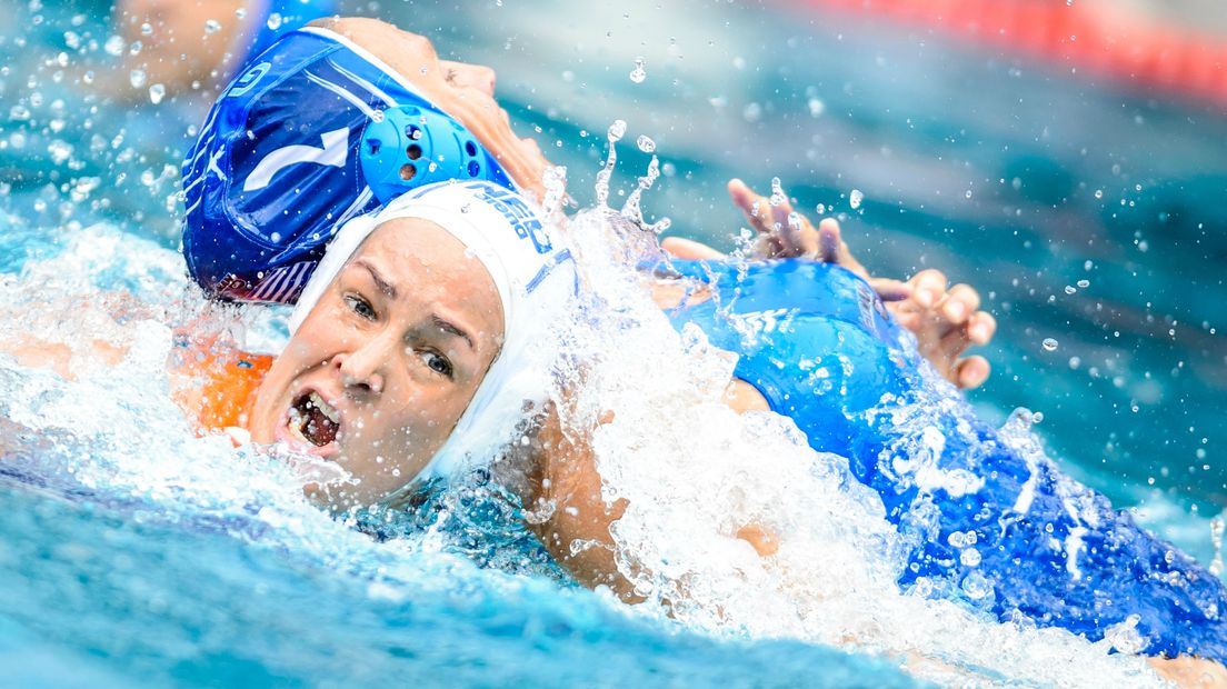 Leonie van der Molen scoorde de winnende