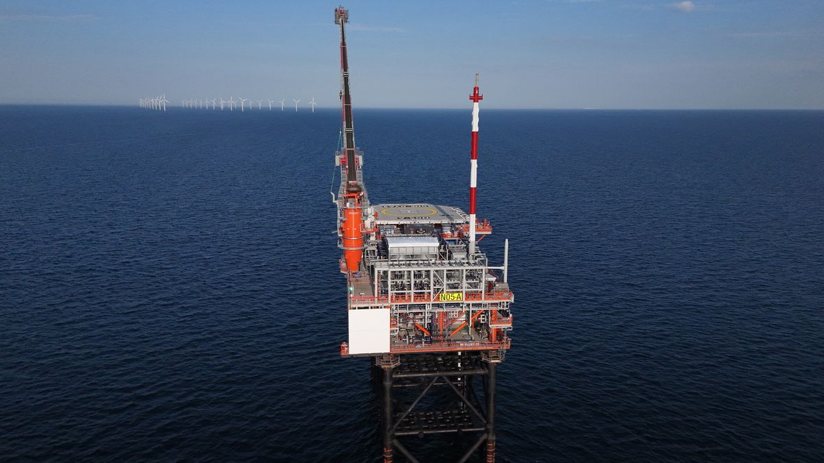 Na lange en felle strijd is gaswinning boven Schiermonnikoog nu echt begonnen