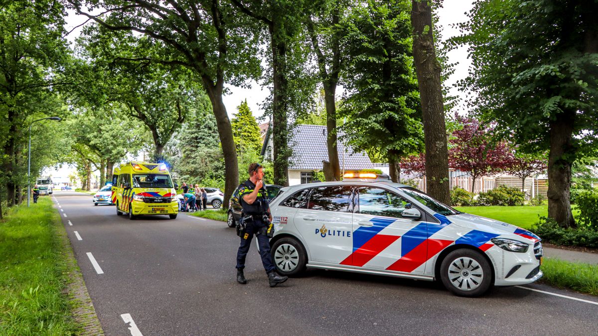 Scooterrijder gewond bij ongeluk in Nieuw-Amsterdam