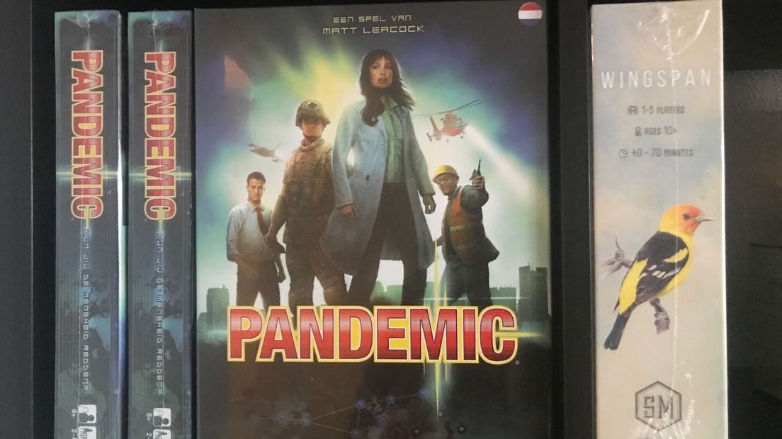 Het bordspel Pandemic is een van de populaire spellen